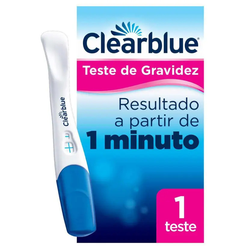 Teste Clearblue Gravidez Plus Detecção Rápida 1unid.