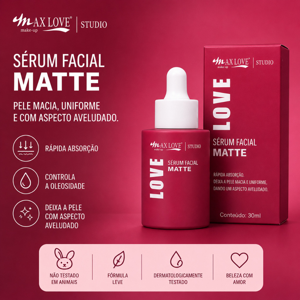 Sérum Facial Matte - Max Love